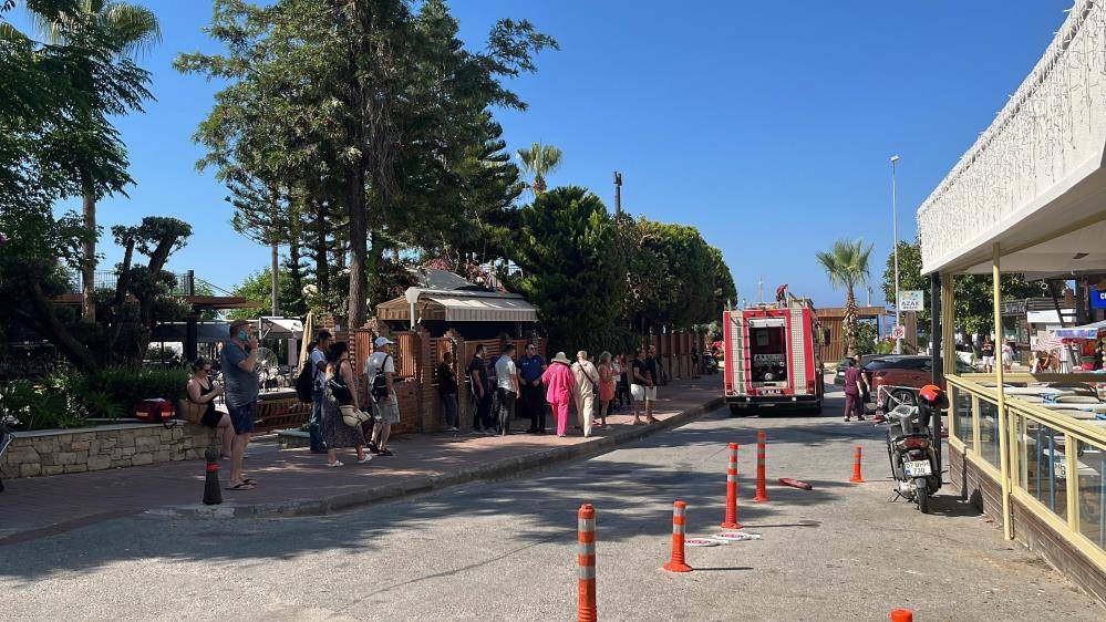 Konya'dan tatil için gitti, otelde yangın paniği yaşadı 1